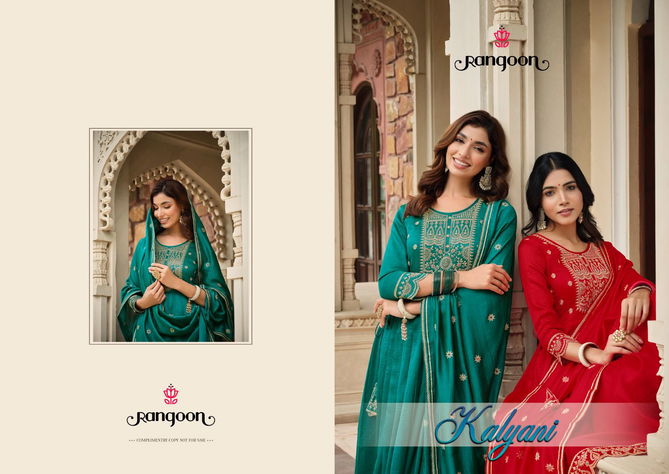 Kalyani By Rangoon Anarkali Readymade Suits Catalog